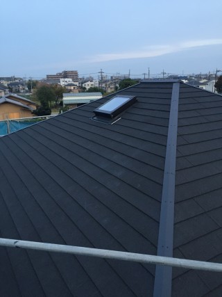 屋根仕上がり