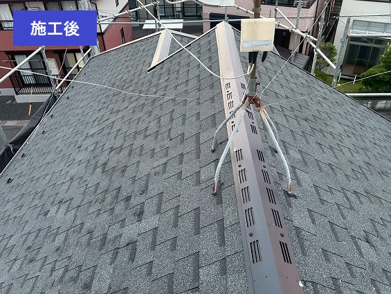 屋根葺き替え工事を実施　雨漏りの原因は屋根のズレ