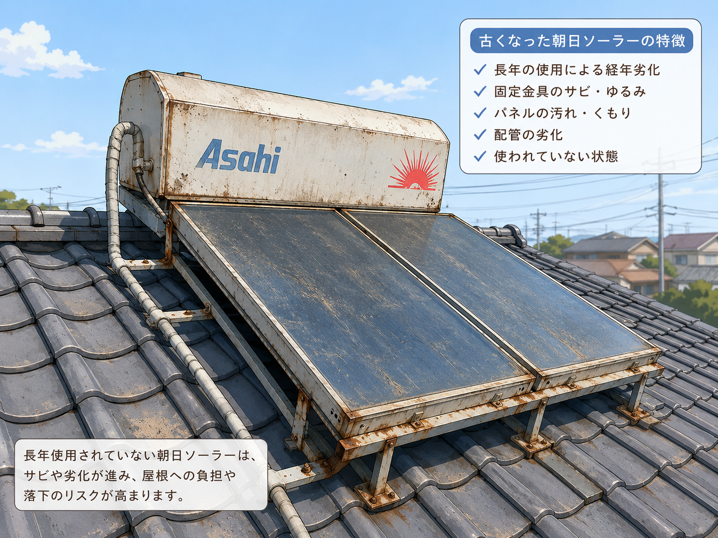 太陽熱温水器とはどんなもの？