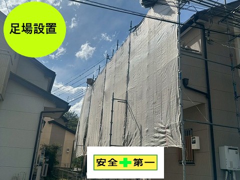 足場設置