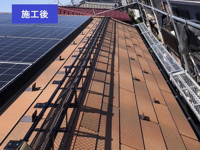 夏の内に冬対策　雪止め設置で安心を！