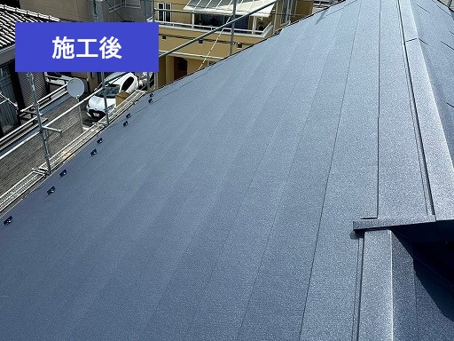 屋根工事　問題のある屋根材　パミールメンテナンス方法
