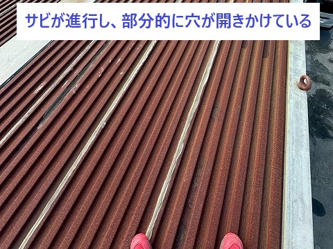 工場屋根のカバー工法を実施しました♪