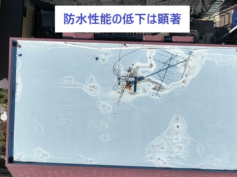 雨漏り修理　ベランダ編