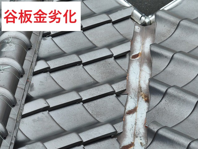 谷板金劣化