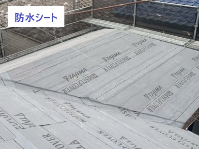 屋根カバー工法　スーパーガルテクトで安心施工