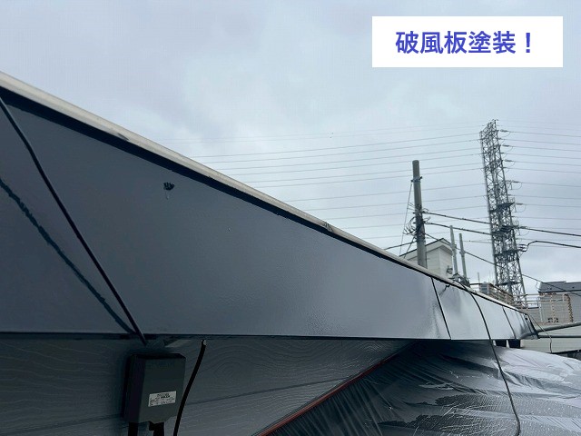 越谷市　下屋根・外壁塗装を実施しました！トータルメンテナンス♡