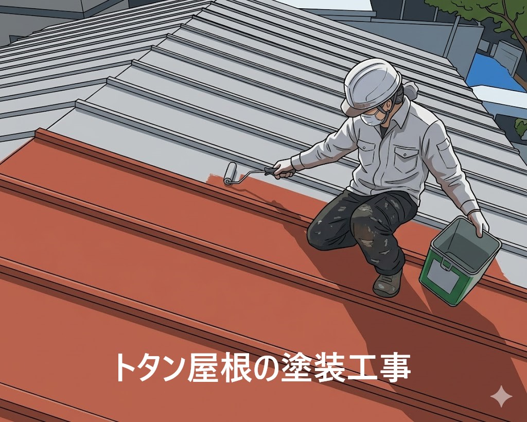 トタン屋根の塗装工事