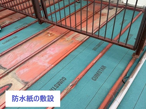 トタン屋根の修理　経年劣化が顕著