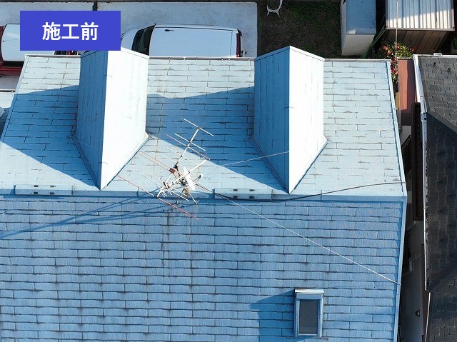 屋根修理でカバー工法を実施しました！