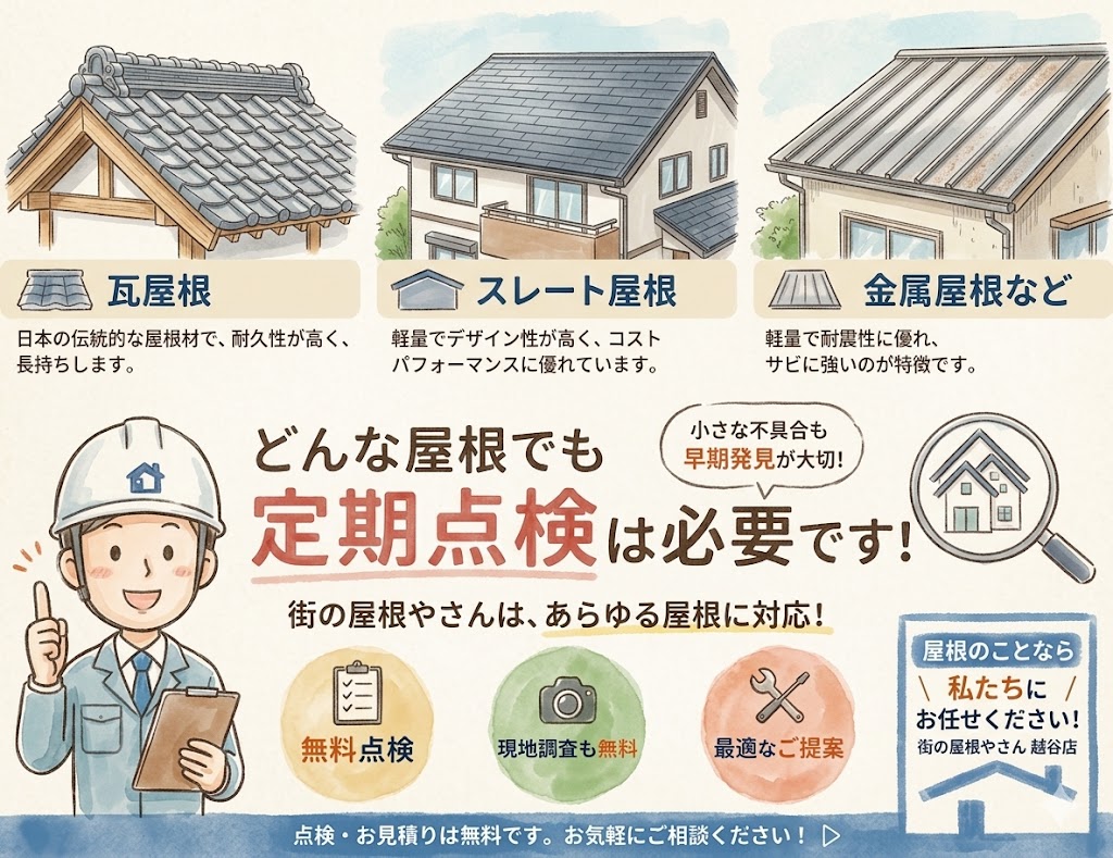 屋根の事なら街の屋根やさんへお任せください♪