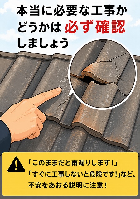 川口市の皆さま、悪徳業者にご注意ください！