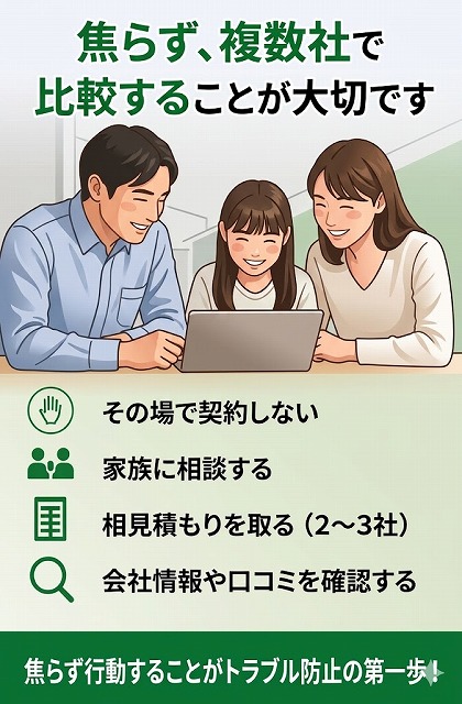 川口市の皆さま、悪徳業者にご注意ください！