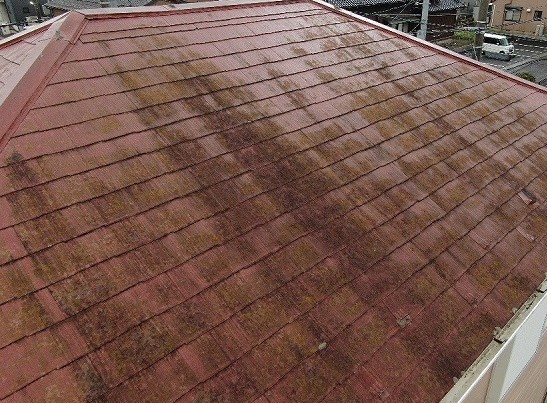 屋根の経年劣化