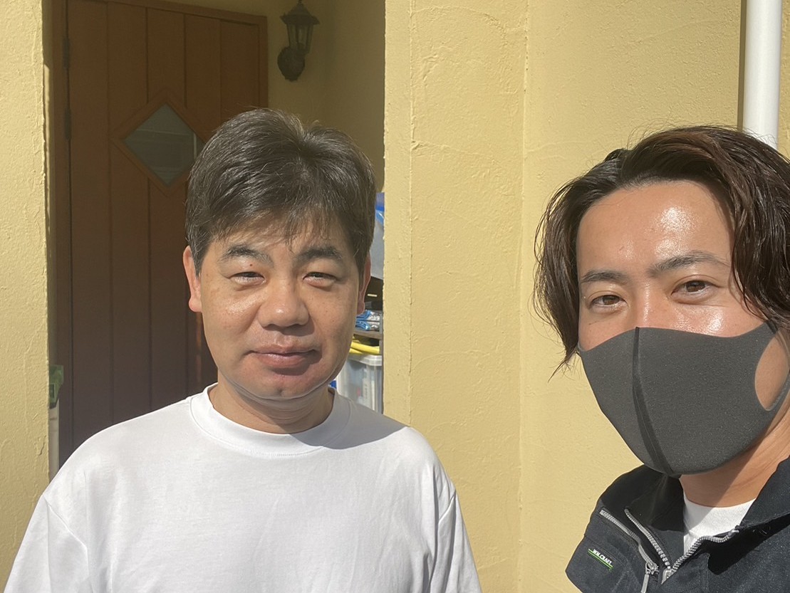 八潮市でスレート屋根のカバー工法を行ったお客様より嬉しいお言葉を頂きました