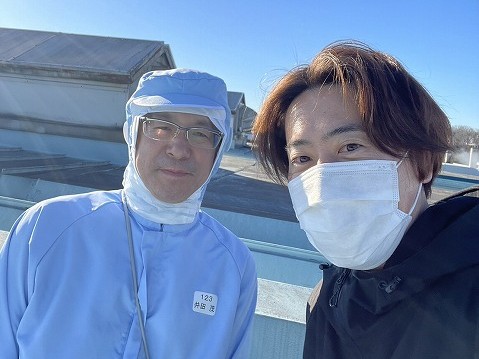 工場屋上にある雨押え板金付近からの雨漏りで施工したお客様よりお言葉をいただきました♪