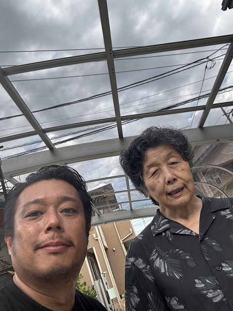 八潮市でカーポート屋根交換工事をしたお客様よりお言葉をいただきました♪