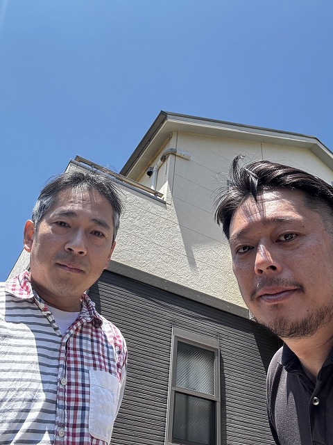 お客様とのツーショット写真