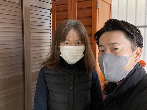 棟板金交換工事を行ったお客様よりお言葉をいただきました♪