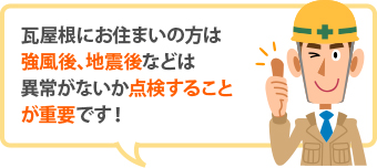 瓦修理　部分葺き替えメンテナンス