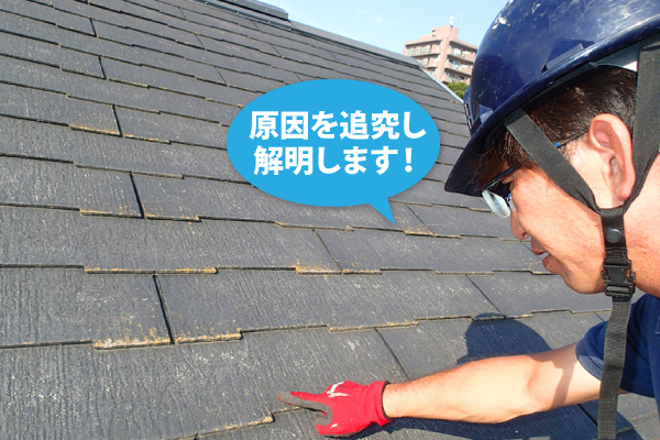 雨漏り発生！原因は…見えない劣化