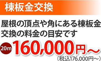 屋根の種類と修理費用の目安をご紹介します