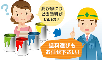外壁の塗り替え　モルタル外壁の塗装