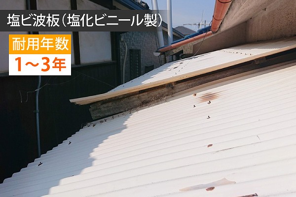 ベランダ屋根　塩ビ製・ポリカ製を説明します♪