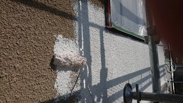 越谷市の住宅で屋根・外壁・雨樋の工事